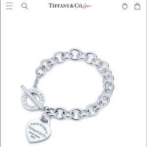 Return to Tiffany® Heart Tag Toggle Bracelet